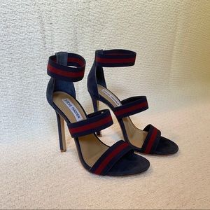 Steve Madden Blue & Red Heels